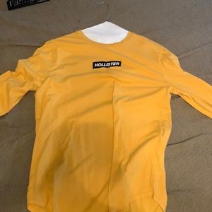 Yellow Hollister 2015 sweatshirt